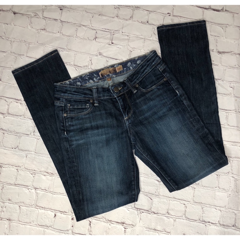 Paige Skyline Straight Leg Jeans